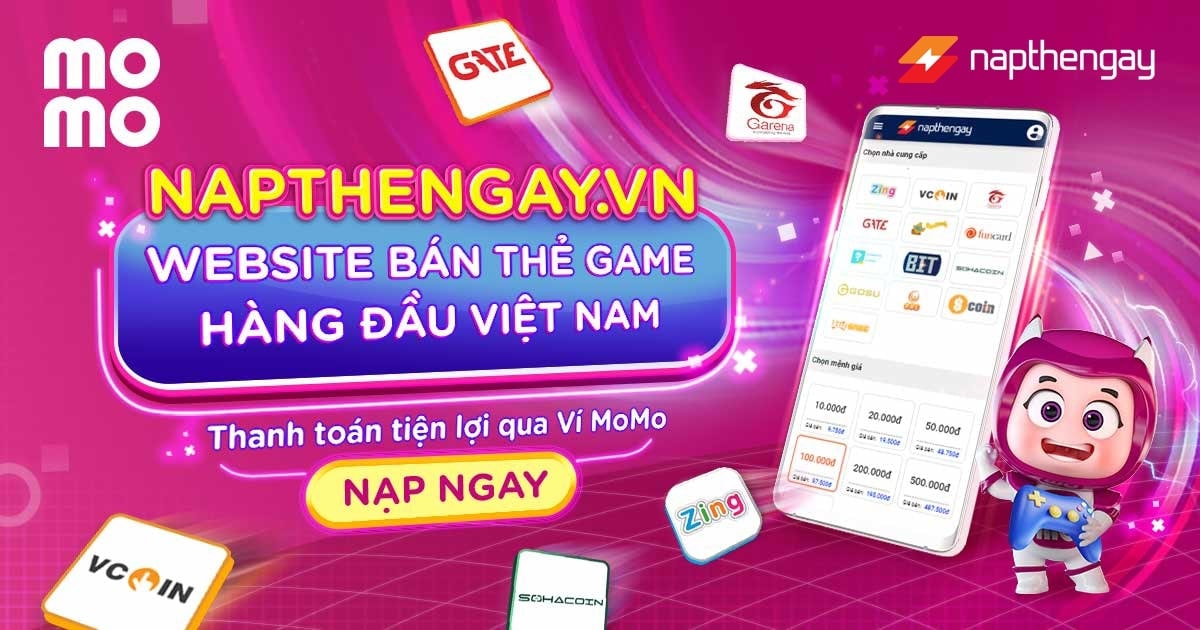 Hướng dẫn mua thẻ zing - Napthengay.vn
